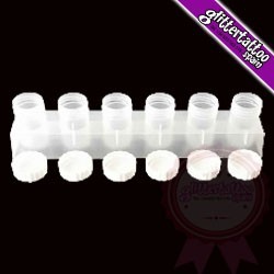 Botes vacios de 20ml - fila de 6