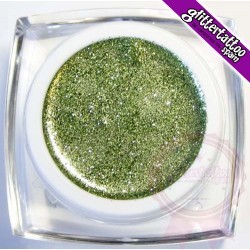  Light green body / facial glitter gel 10 ml.