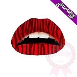 Red Zebra Lips