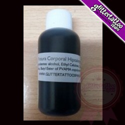 60ml PINTURA CORPORAL NEGRA PARA AERÓGRAFO HIPOALERGÉNICA