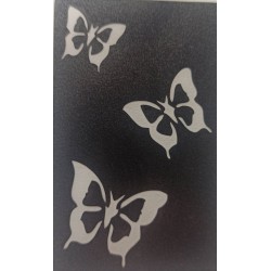 3 Mariposas 8.5cm x 5.5cm Ref B16