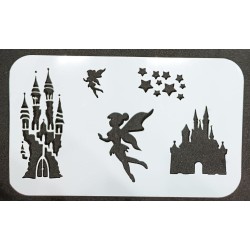 Castillo Disney 15cm x 9cm