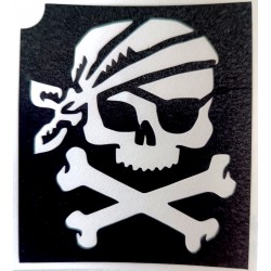 Pirate stencil 7 x 6,5cm