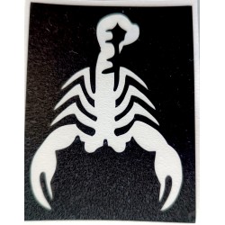 Scorpion stencil 8 x 6cm