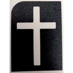 Croix simple 6,5 x 4,5 cm