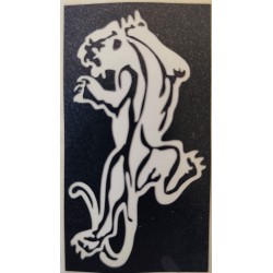 A42 Panther 7cm tall - pack of 11 stencils