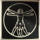 Pack of 6 Universal Man stencil - 6.5 x 6,5cm