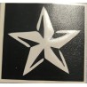 Pack de 9 Estrella de 5 puntas 5x5cm