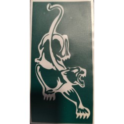Pack de 4 Pantera grandes 14cm x 7cm