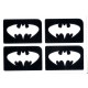 4 en 1 plantillas de Batman